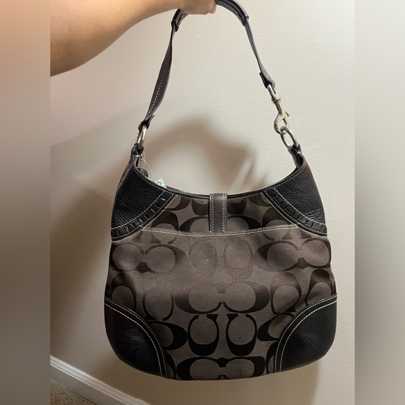 Coach Hamptons Signature Hobo Python - Picture 2 of 5